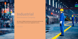 Steel Industrial Company Best Website Builders