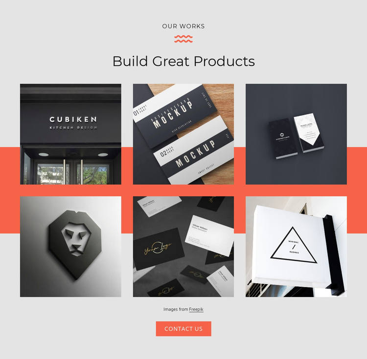 Build great products Joomla Template