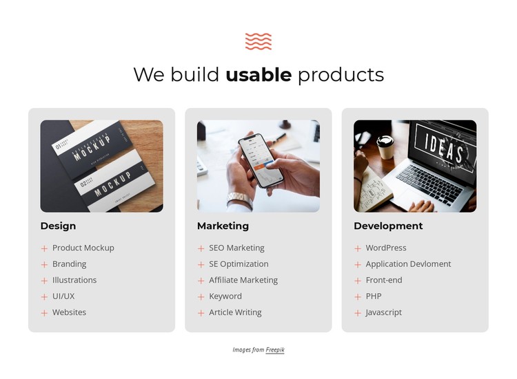 We build successful projects CSS Template