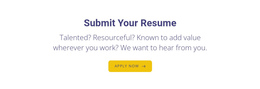 Submit Your Resume Top Web Designers