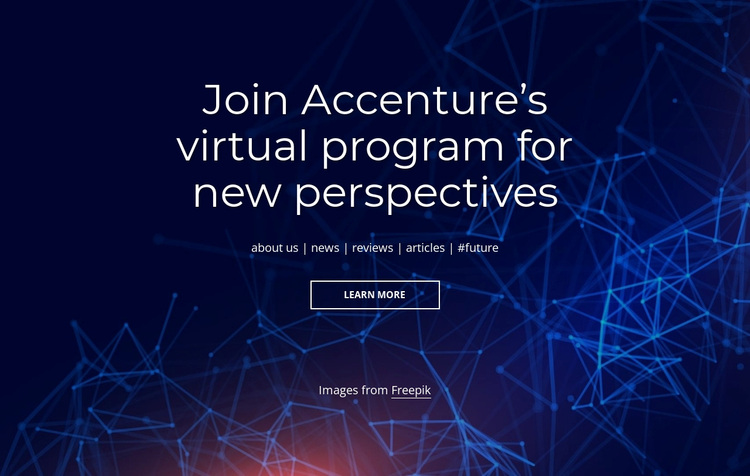 Virtual program Website Design
