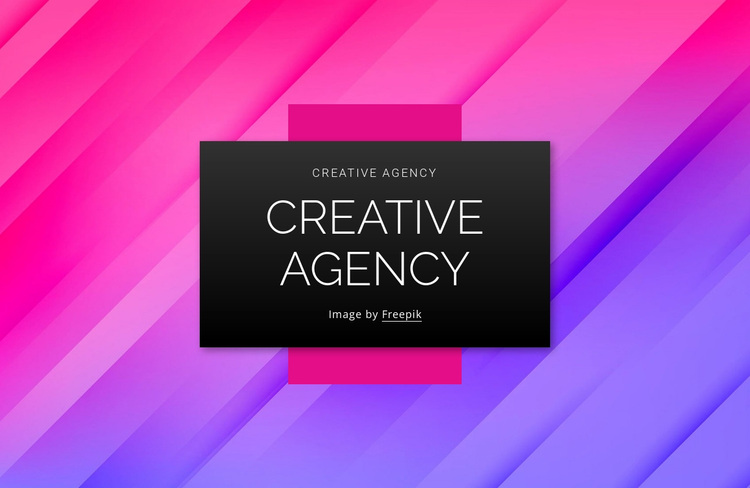 Branding design content agency Joomla Page Builder