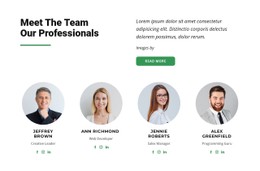 140 Team CSS Templates