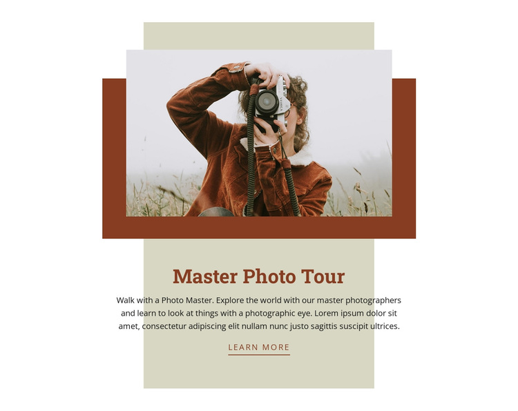 Master Photo Tour Template