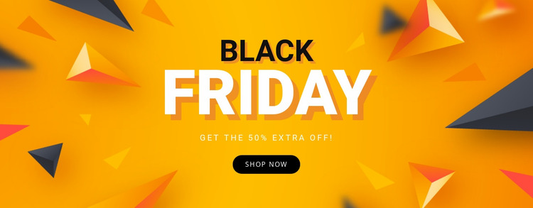 Download Sale Black Friday Website Mockup