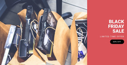 Black Friday Fashion Sale HTML Template