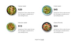 300 Food & Restaurant CSS Templates