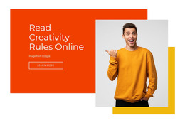 Creativity Rules Online WordPress Blog Themes