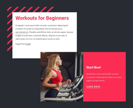 Workouts For Beginners Video Shopping Cart