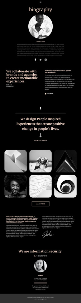 about us template download
