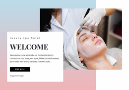 Luxury Spa Html Website Maker
