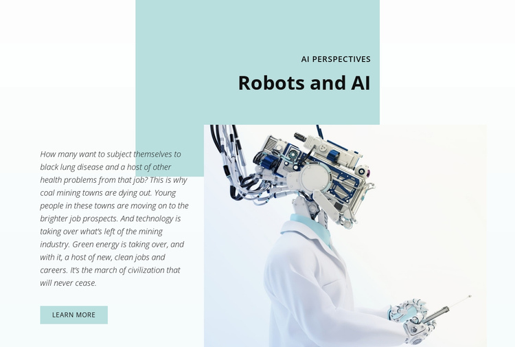AI and the robotics revolution Website Builder Software