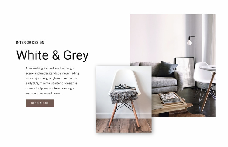 Download Scandinavian Style Website Mockup