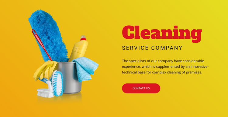 Flexible cleaning plans Joomla Page Builder