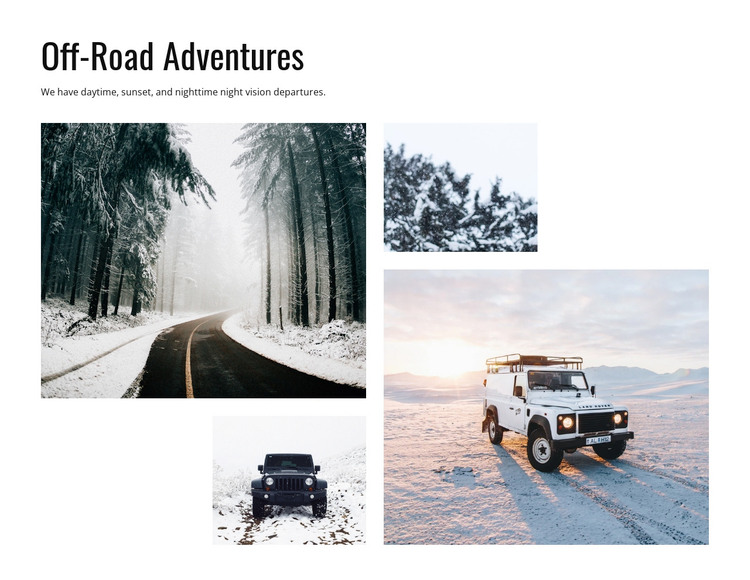 Off Road Adventures WordPress Theme