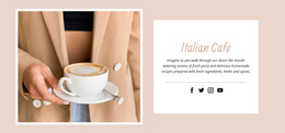 Itallian Cafe Best Web Design Software