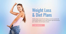 Diet And Weight Loss WordPress Theme