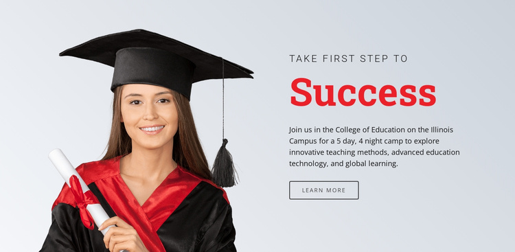 Learning for success Joomla Template