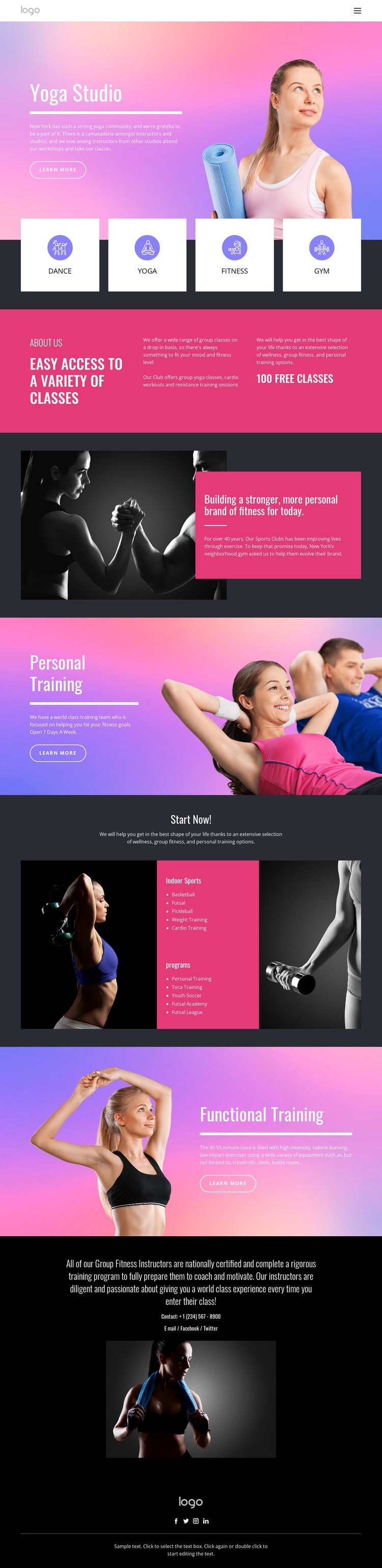 Wellness practice for self-inquiry CSS Template
