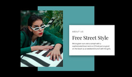 Street Style Store Effects Templates