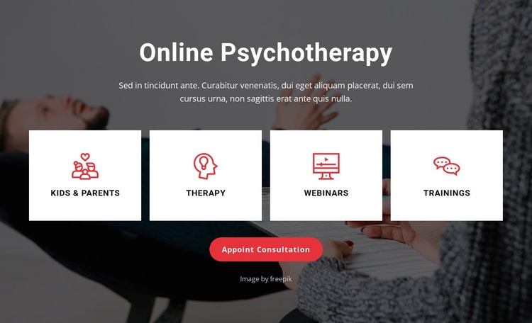 Therapy from your couch Wysiwyg Editor Html 