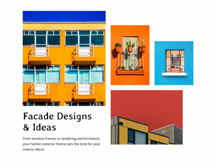 Download Fasade Design Website Mockup