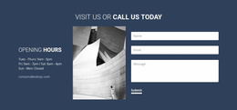 Contact Form Website Templates