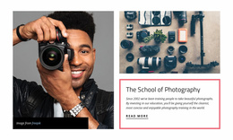 The School Of Photography Shopify Themes