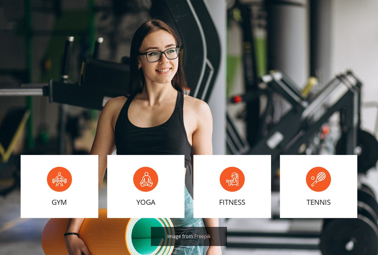 Ladies only gym Template