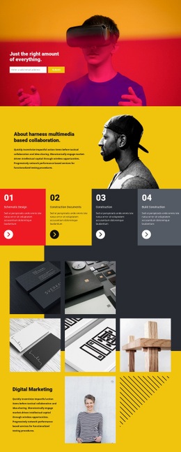 Digital Marketing Websites: the Best Digital Web Design Ideas - 99designs