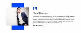 Testimonials Website Templates