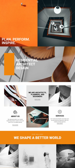 Architecture & Building Website Templates