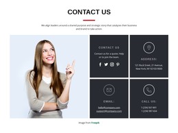 Contacts Static Site Generator
