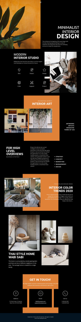 220 Interior Website Templates