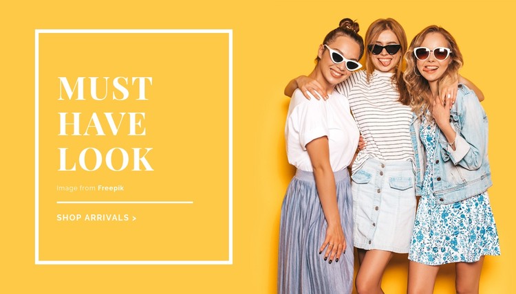 Summer outfit ideas CSS Template