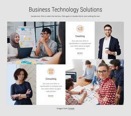 Business Technology Solutions Agency Html Template