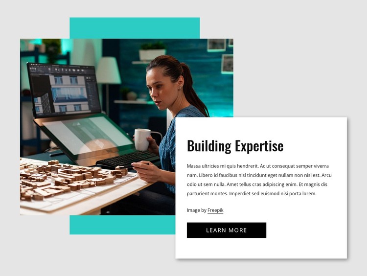 Building expertise CSS Template