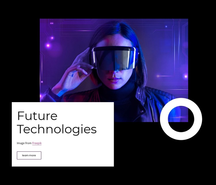 Future vr technology CSS Template