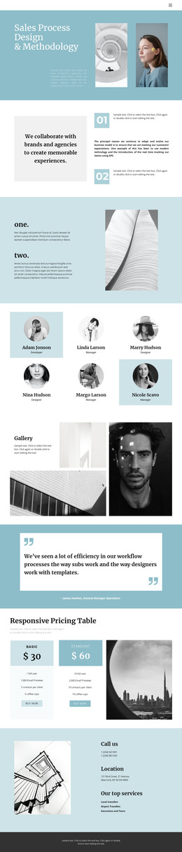 Web developer portfolio HTML Template