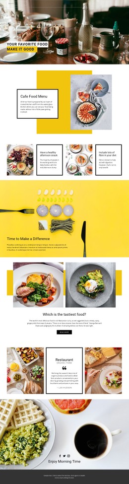 300 Food & Restaurant CSS Templates
