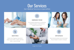 Medical Services Web Page Maker