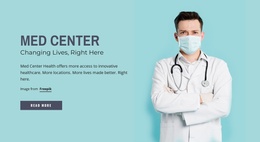 Medicine & Science Website Templates