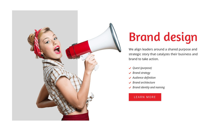 Branding firm with a rich history Website Builder Software