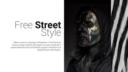 Free Street Fashion HTML Template