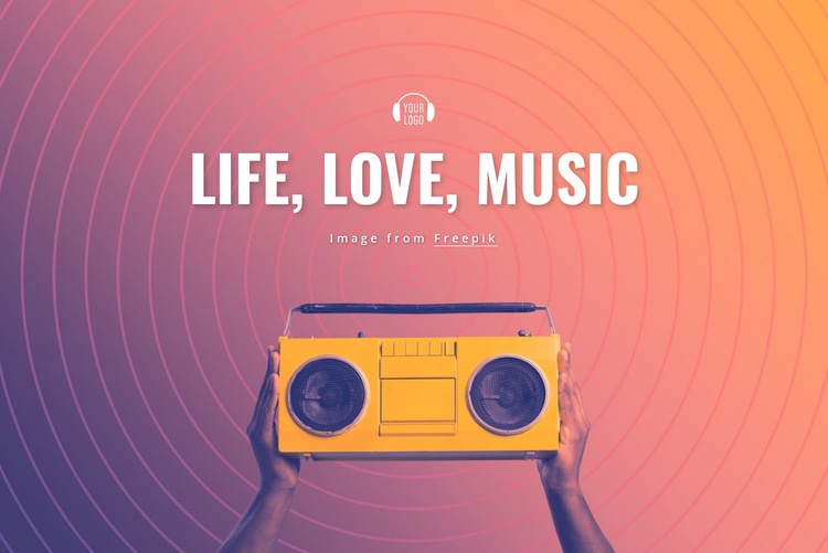 Life, love, music Wysiwyg Editor Html 