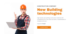 New Building Technologies Business Website