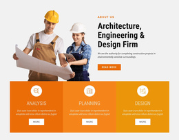 Architecture, Engineering & Design Firm Shopify Themes