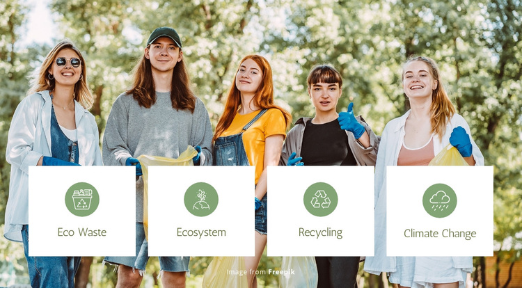 Eco Waste Solutions Joomla Page Builder