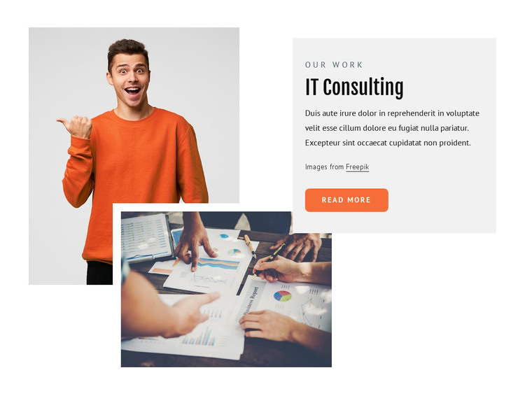 It consultants HTML Template