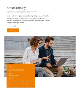 430 About Us HTML Templates
